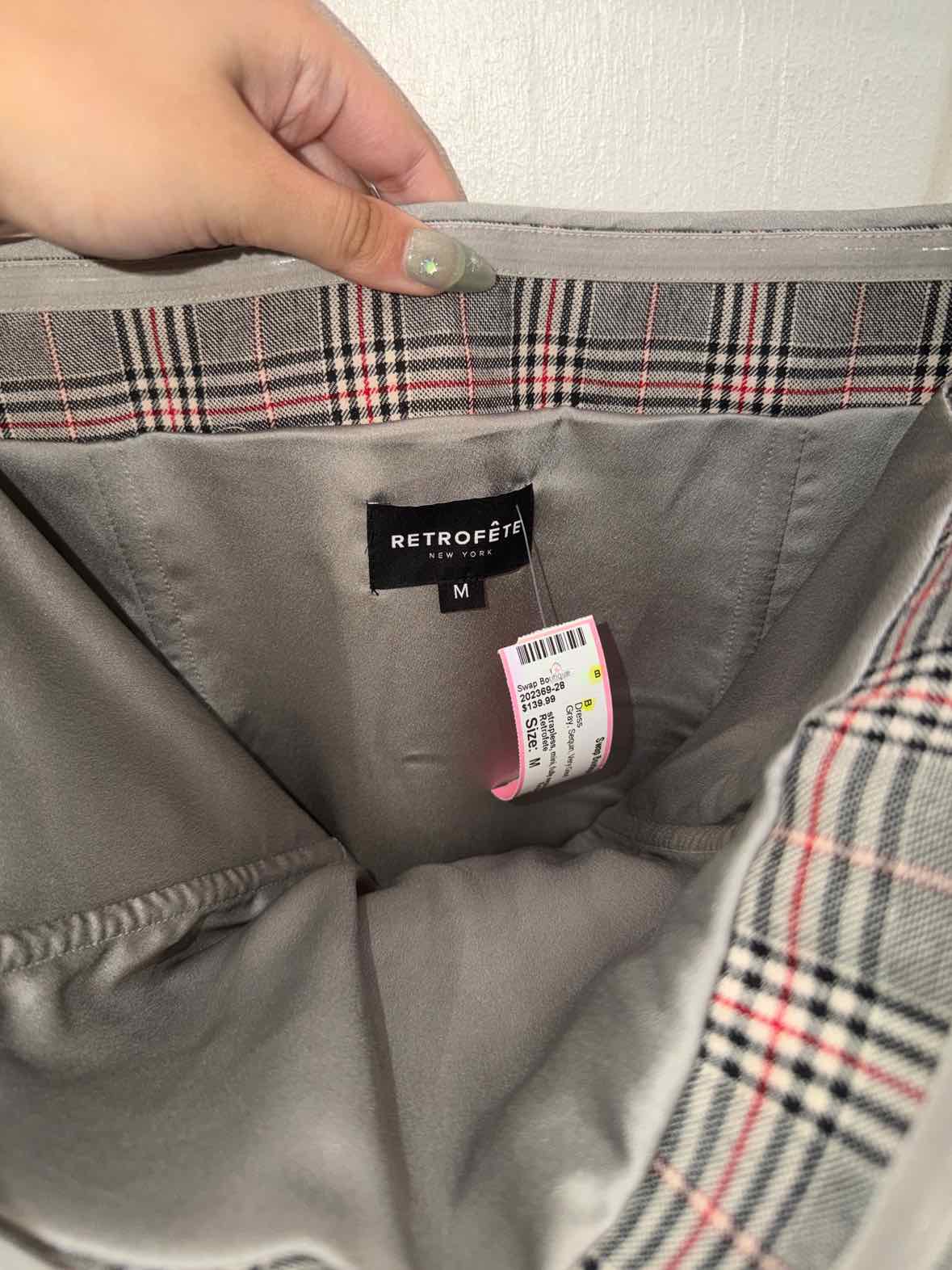 Retrofete Gray Size M Dress