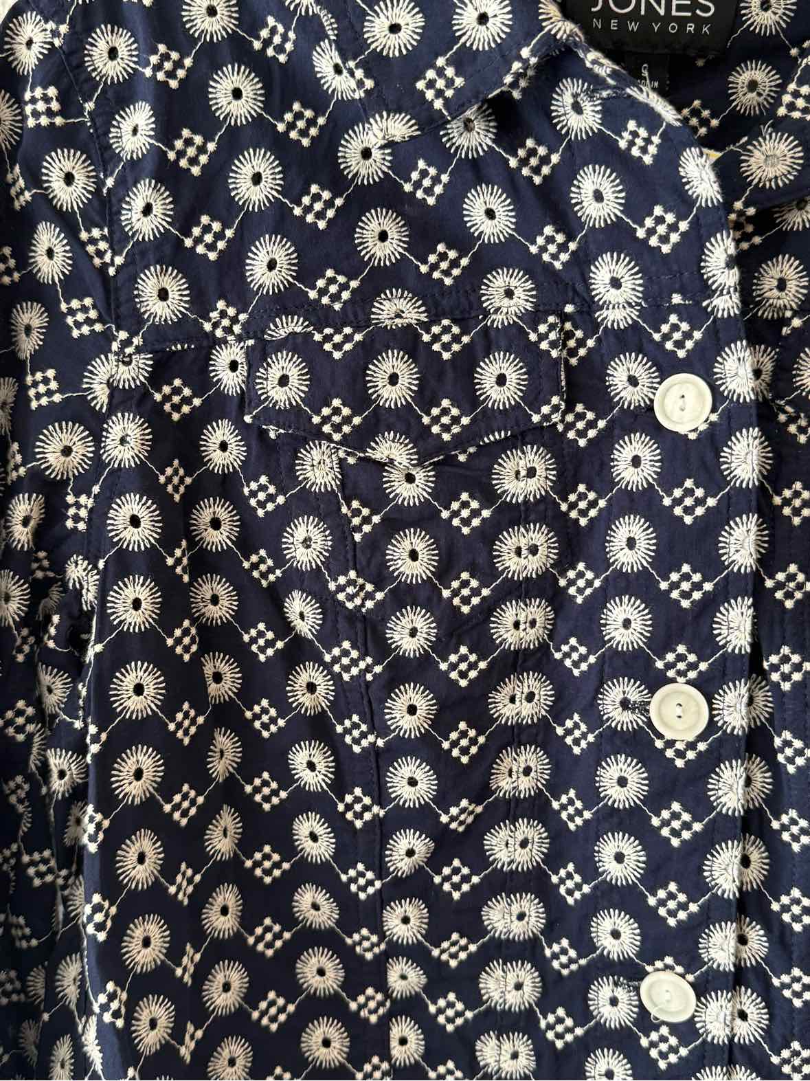Jones New York Navy Size S Jacket