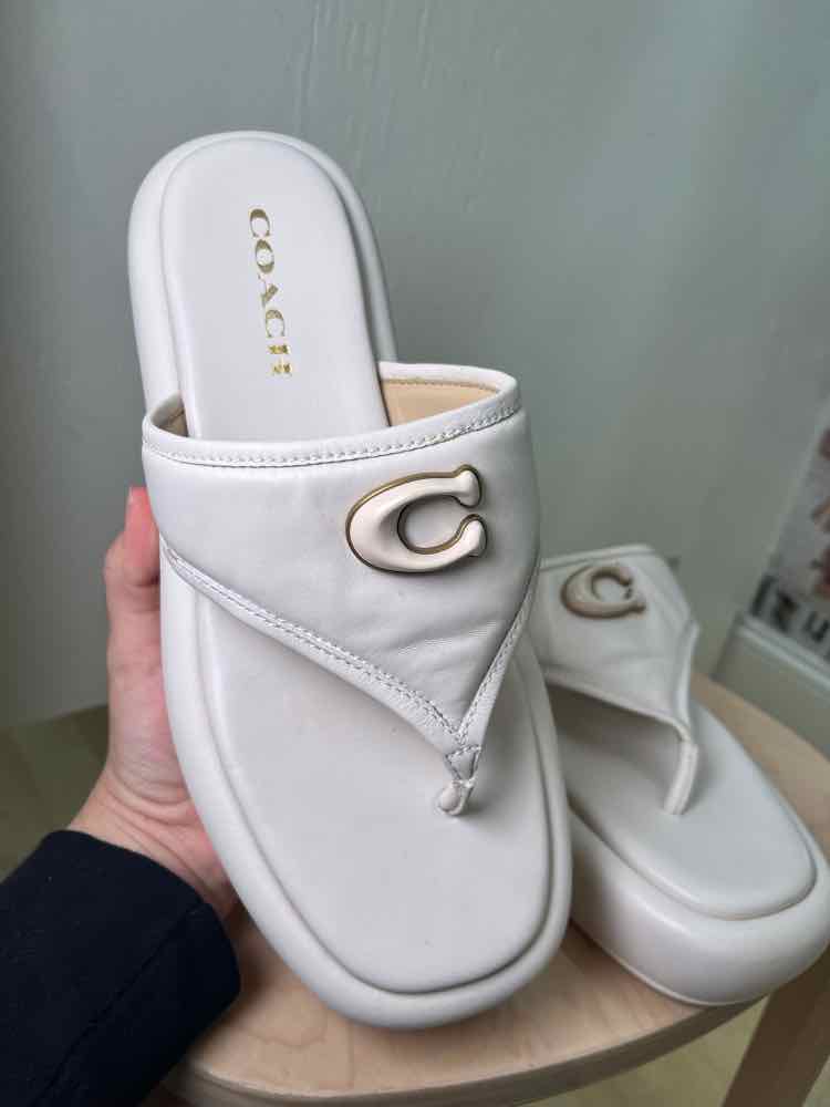 Coach White Size 9 Shoes
