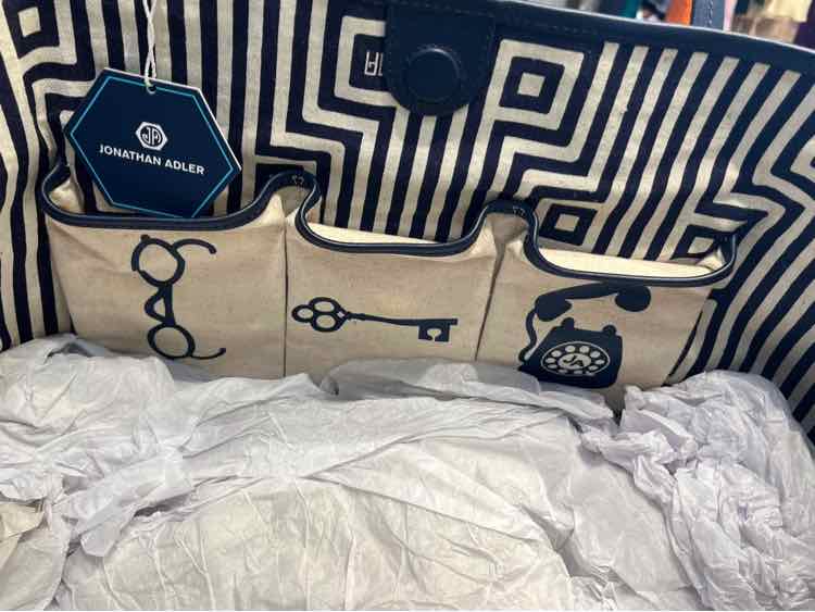 Jonathan Adler Tote Green Handbag