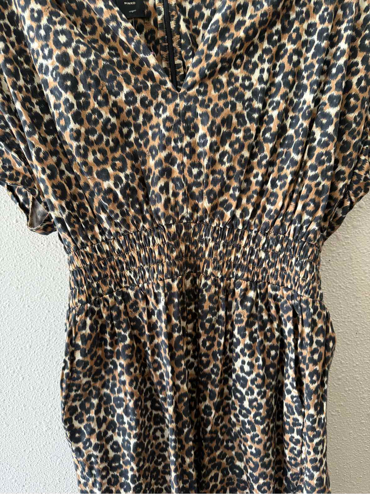 Pinko Tan and black Size 4 Jumpsuit