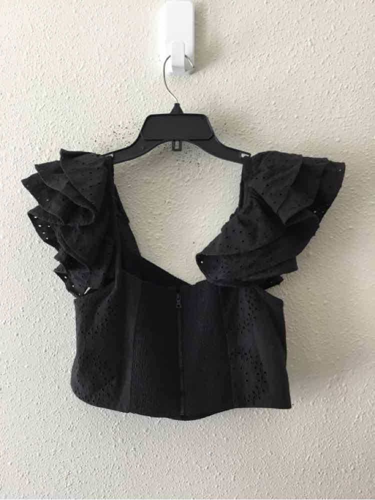 alice + olivia Black Size 10 Shirt