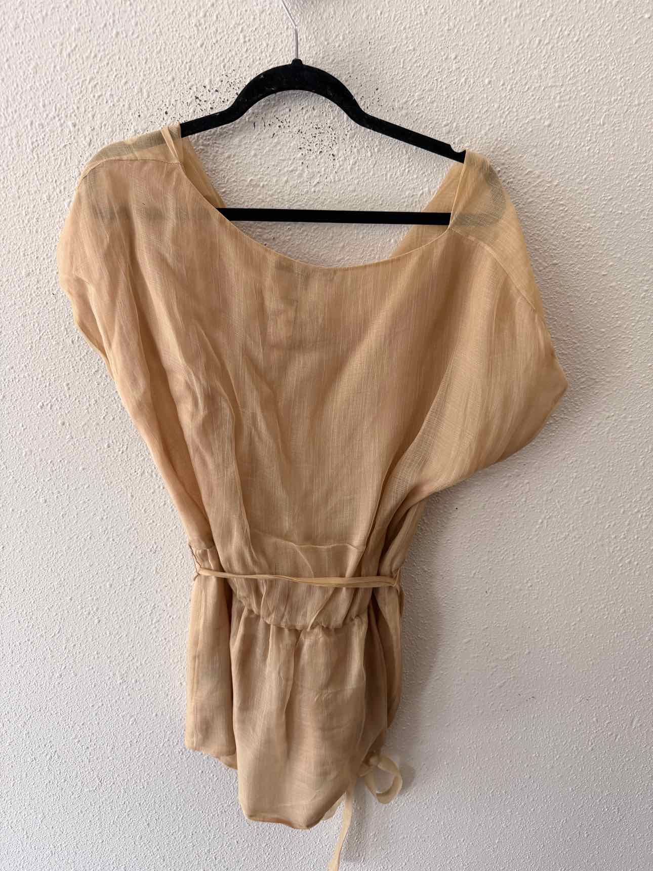 Lafayette 148 Gold Size 12 Shirt