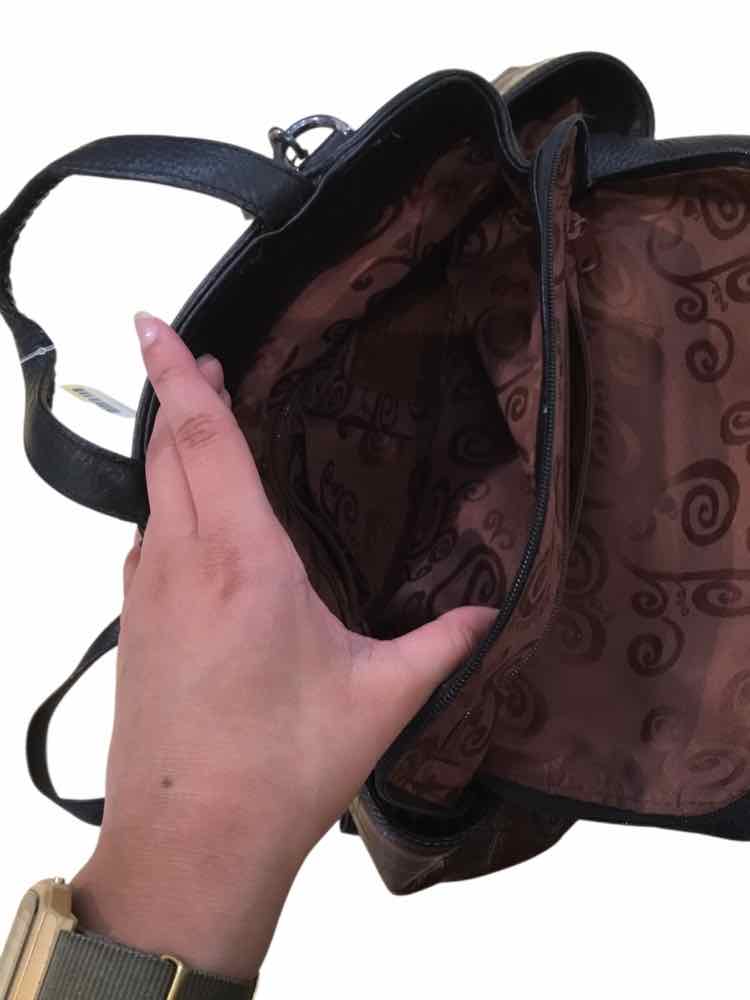 Brighton Backpack black and brown Handbag