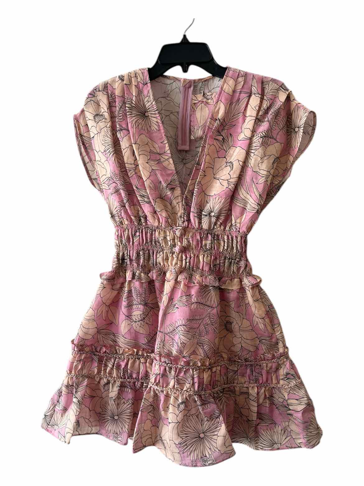 Alexis Pink and Pearl Size XS Dress