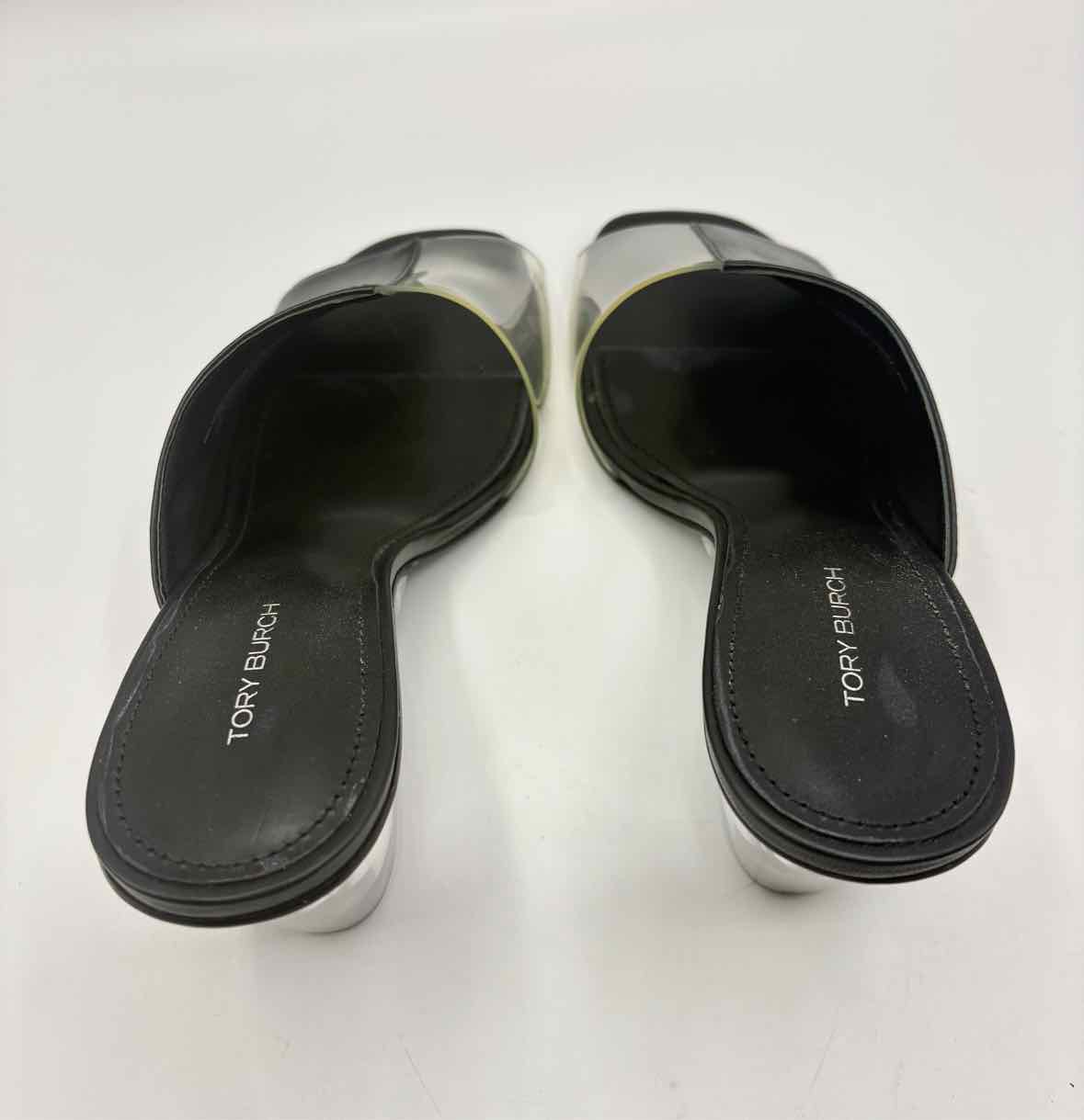 Tory Burch Black and Clear Size 8 Shoes