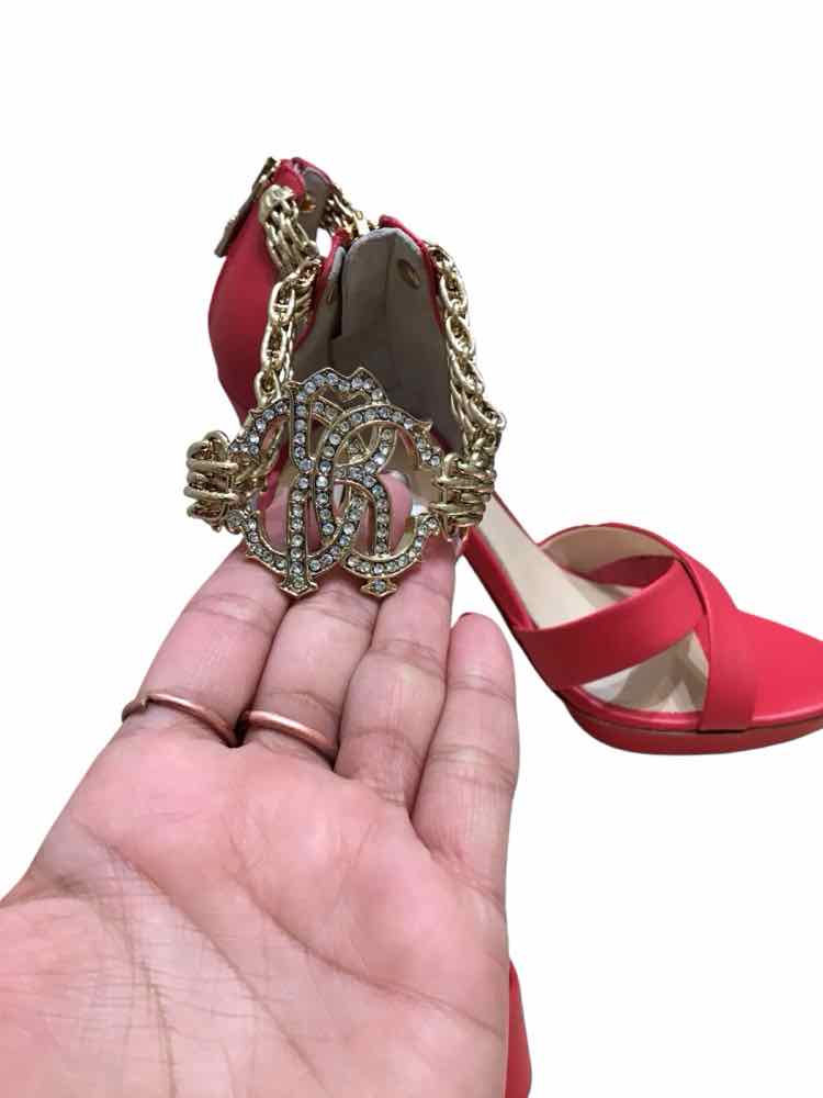 Roberto Cavalli Coral Size 41 Shoes