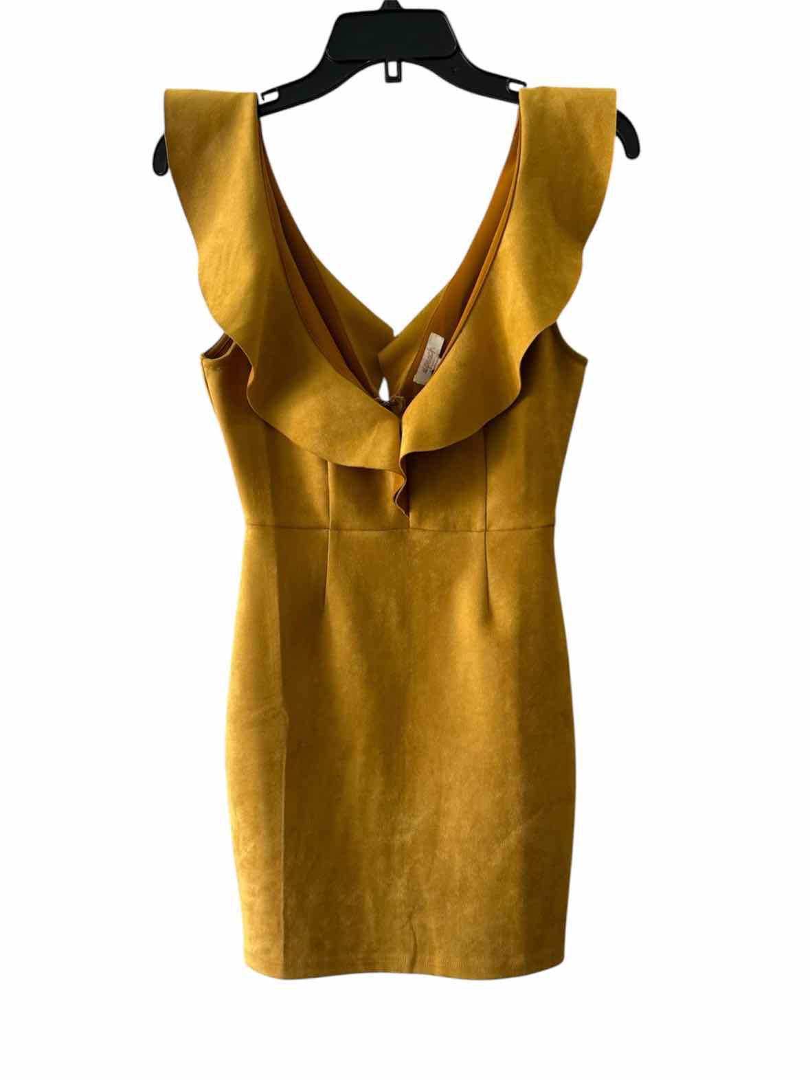 apeach Mustard Size S Dress
