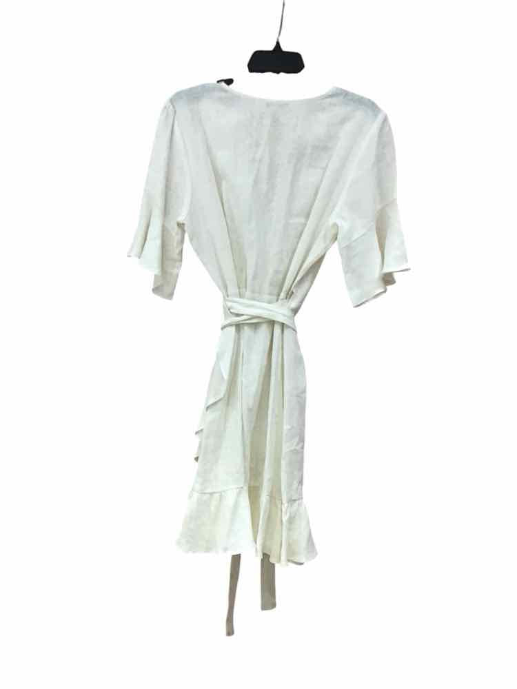 Lavender Brown Ivory Size L Dress