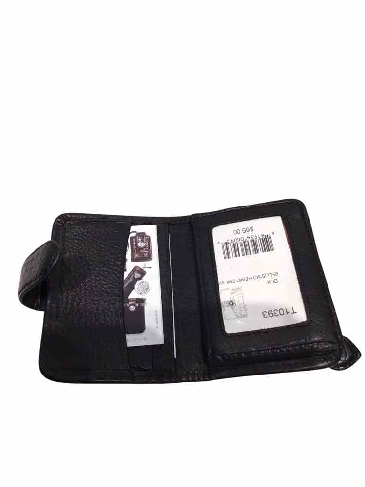 Brighton Black & Silver Wallet