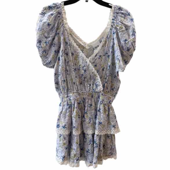 Sky to Moon White Multi Size M Tunic