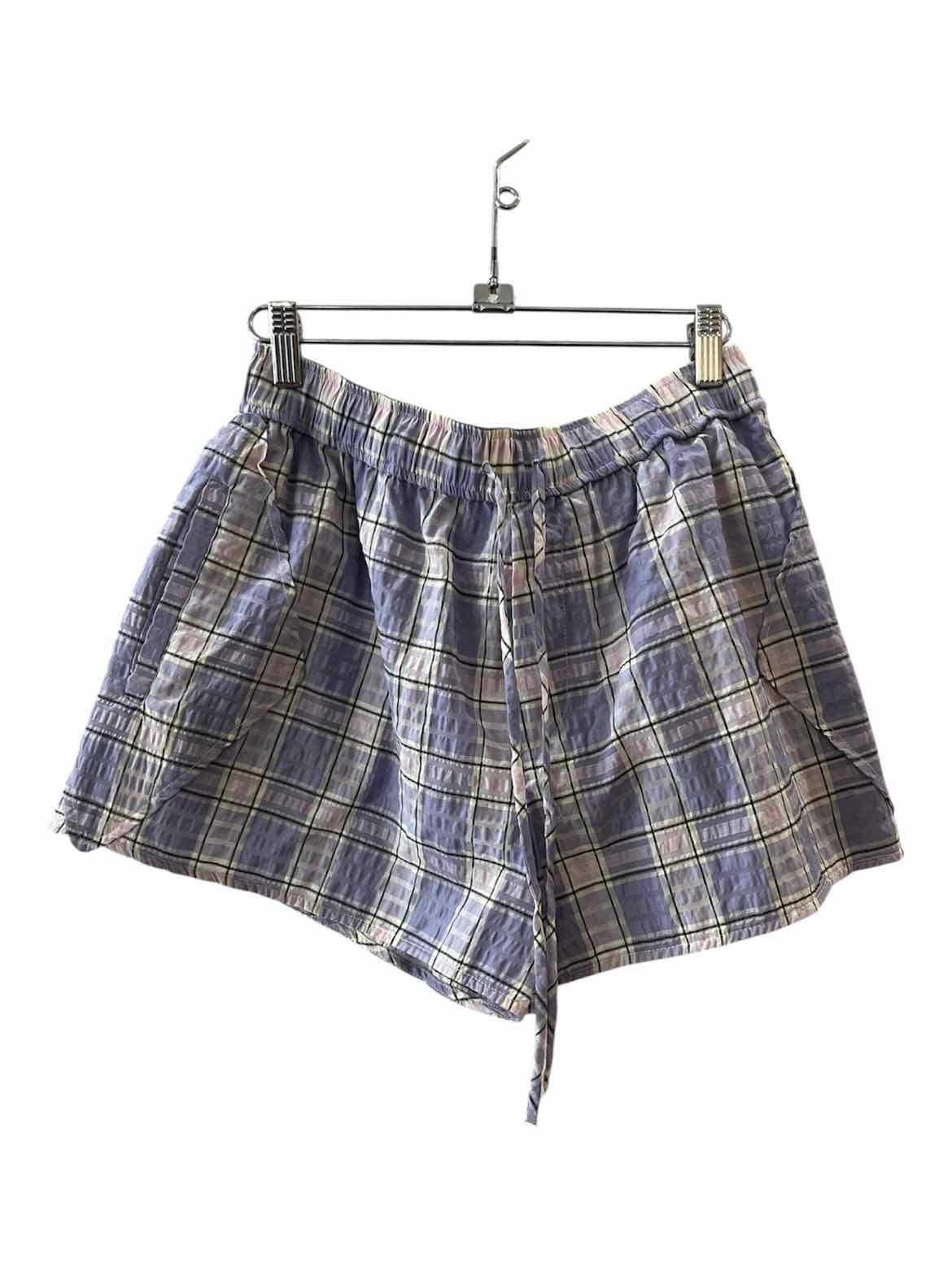 Ganni Purple and Cream Size 36 Shorts