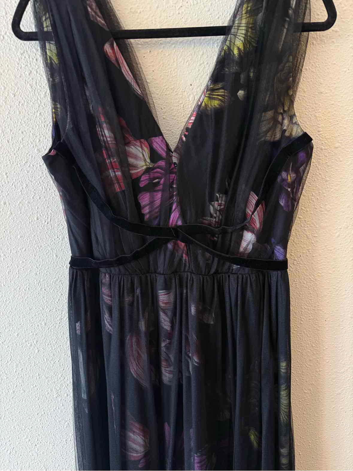 Chiara Boni black and multi Size 48 Dress