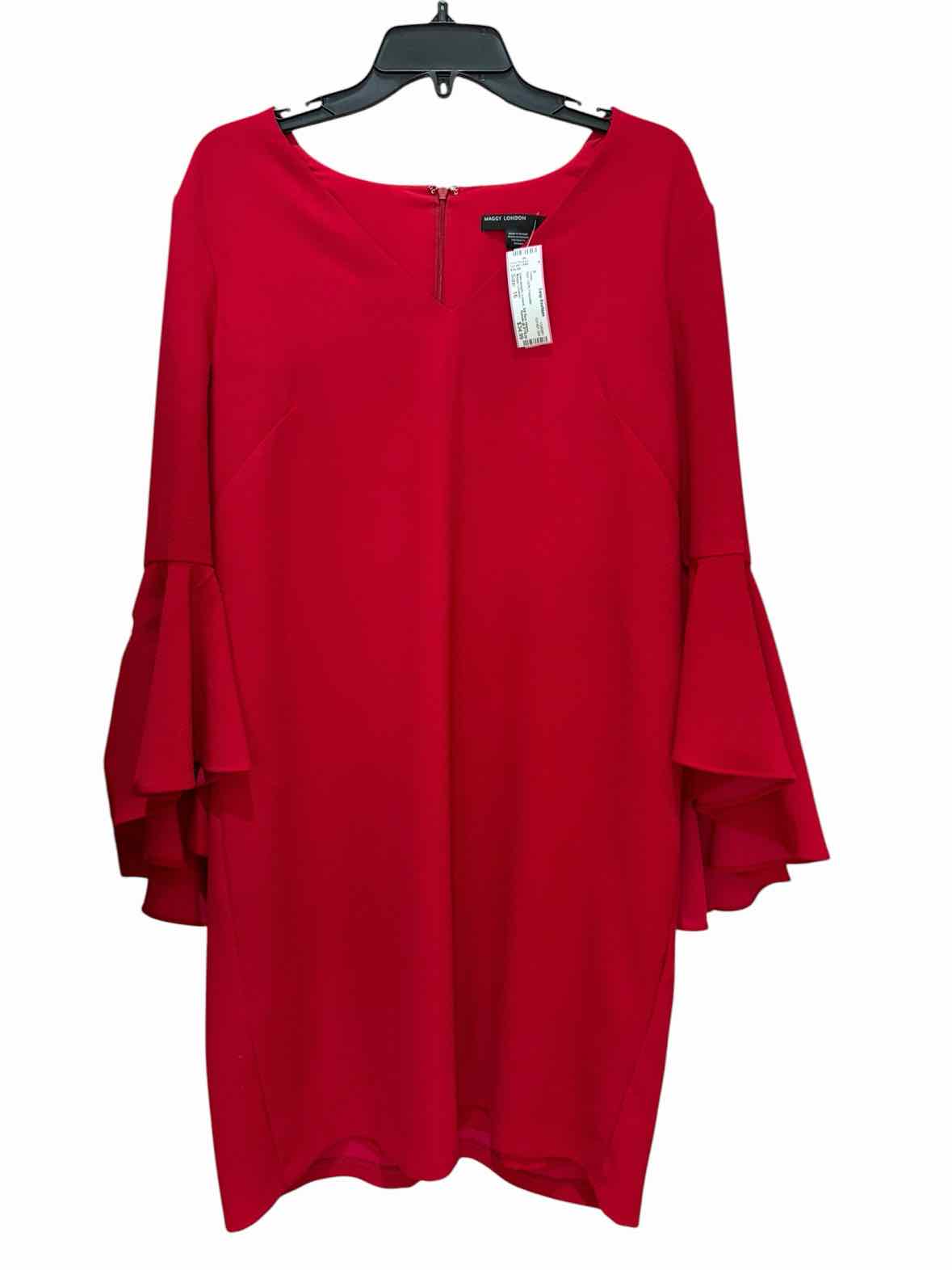 Maggy London Red Size 16 Dress