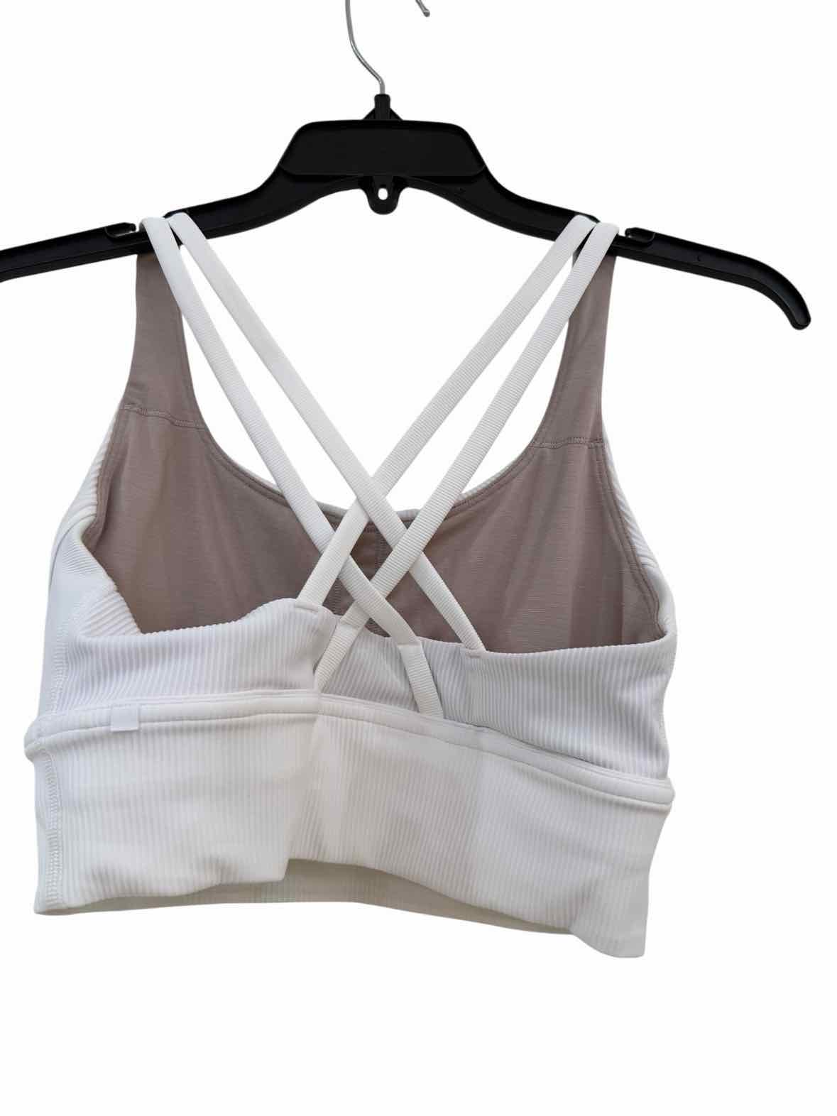 Lululemon White Size 8 Bra