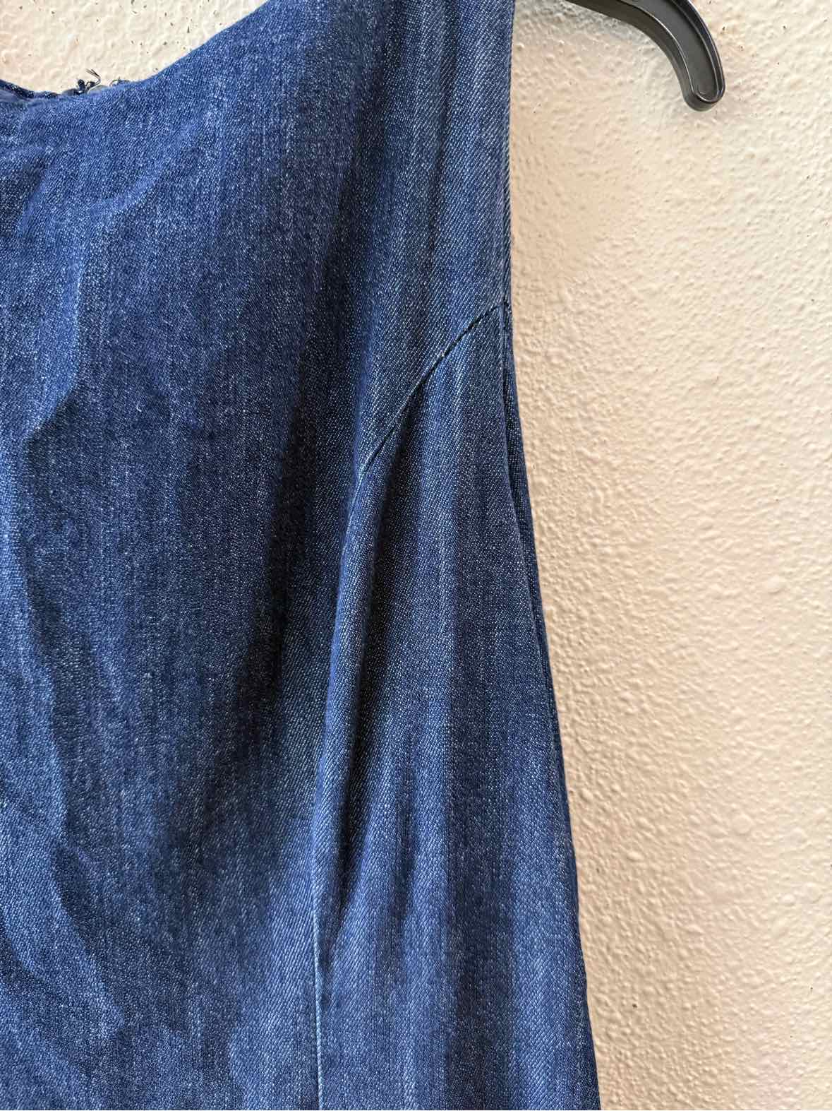 Anthropologie Dark Wash Size L Dress