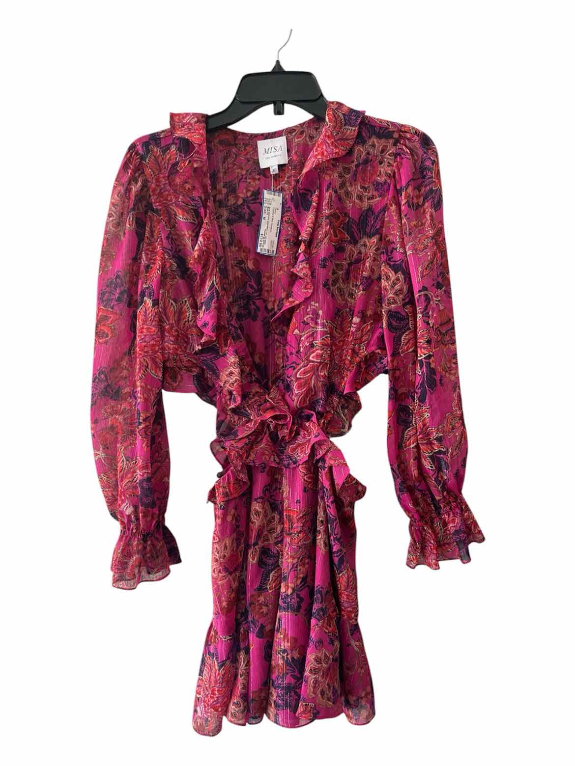 Misa LA Fuschia & Blue Size M Dress