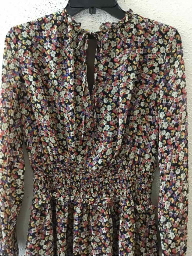 Vici Black Multi Size S Dress