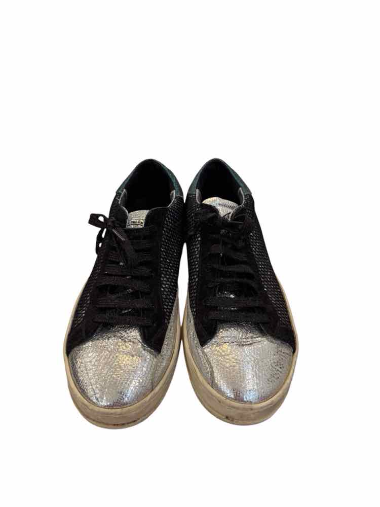 P448 Black and silver Size 39 Shoes