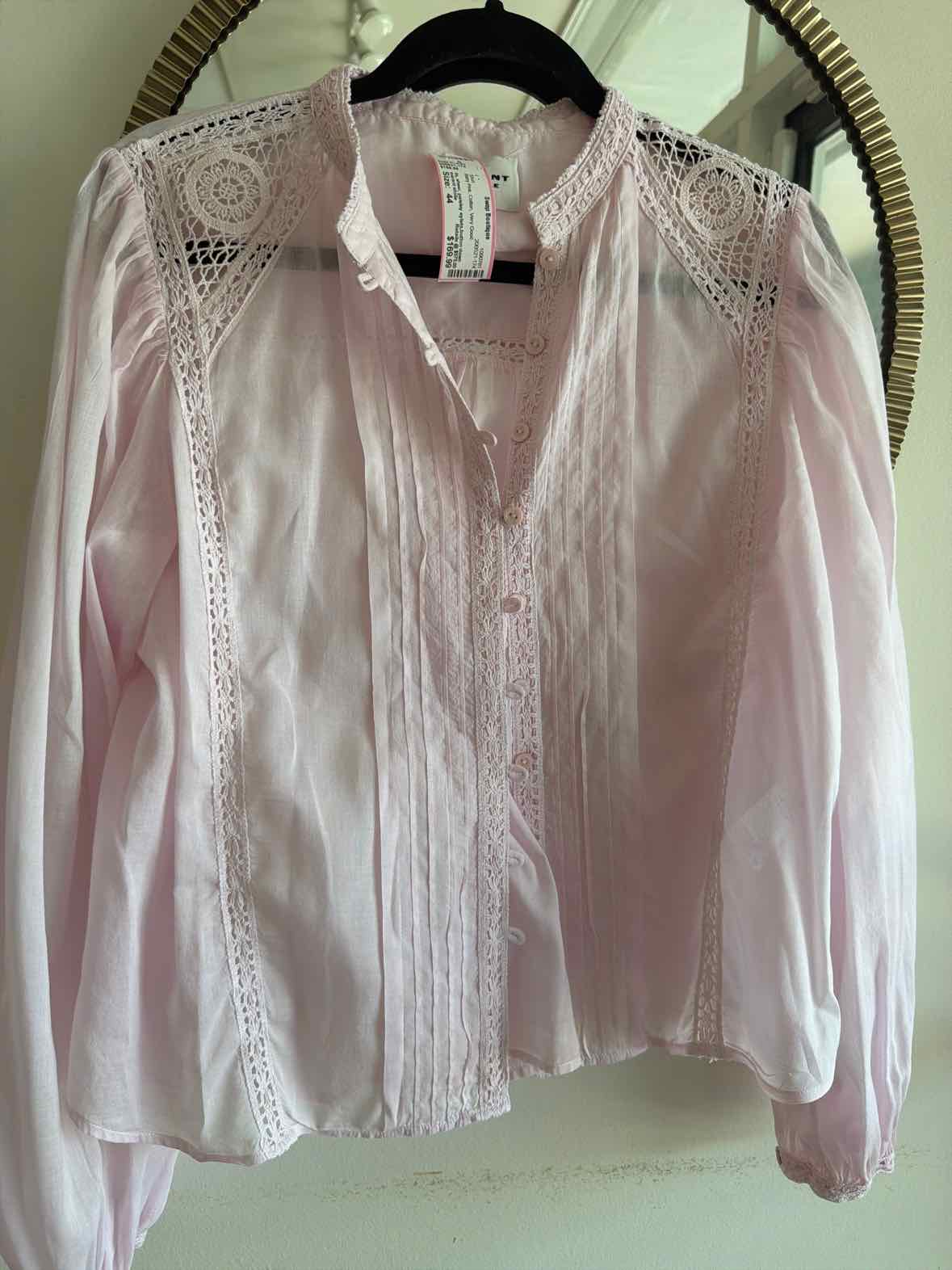 marant etoile Baby Pink Size 44 Shirt