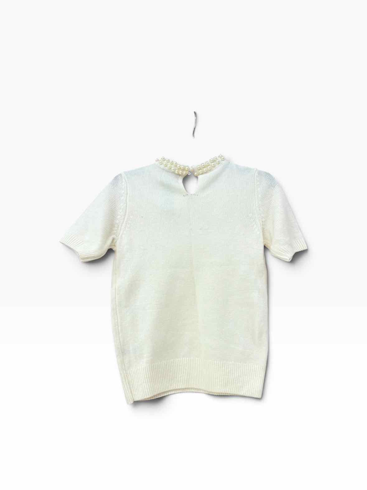 Elie Tahari White Size S Sweater
