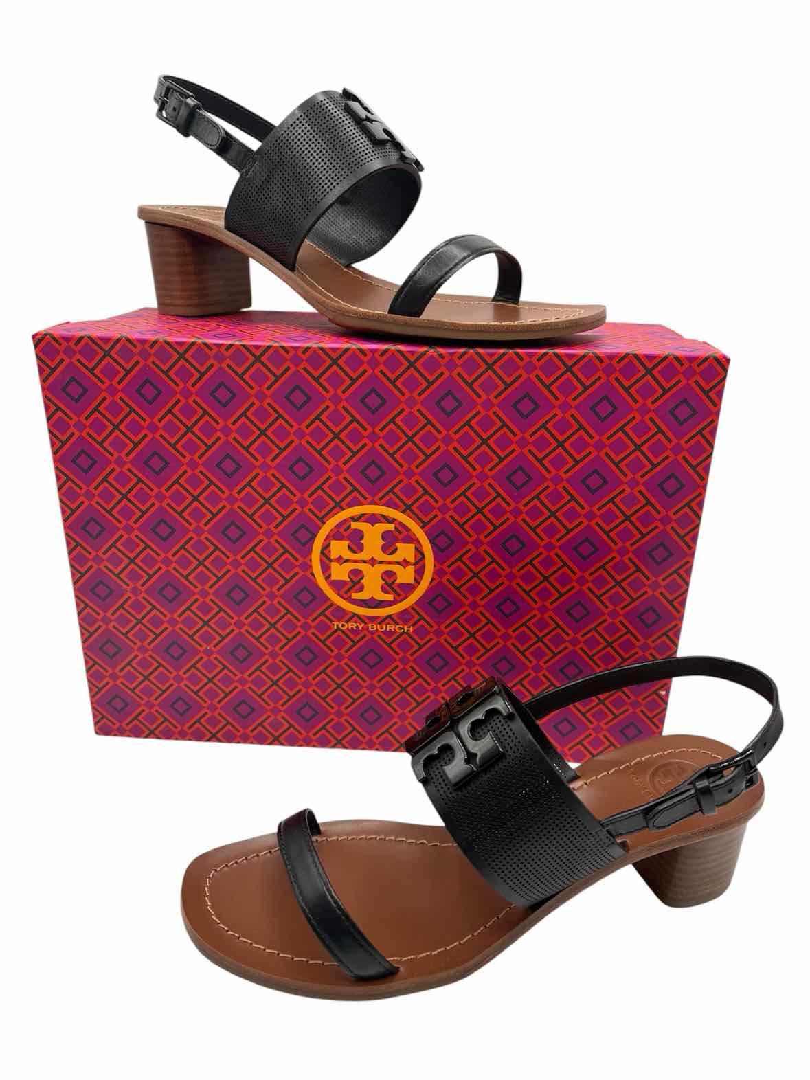 Tory Burch black and brown Size 8 Shoes