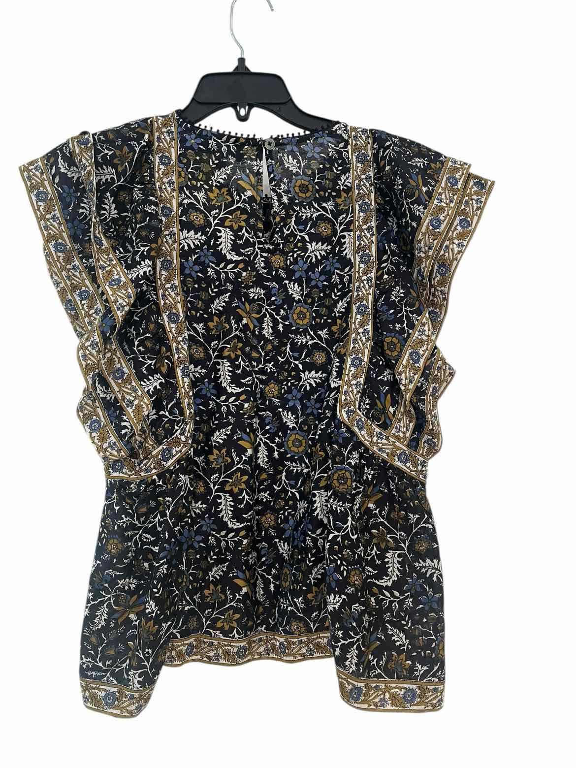 sea Navy and Gold Size 4 Shirt