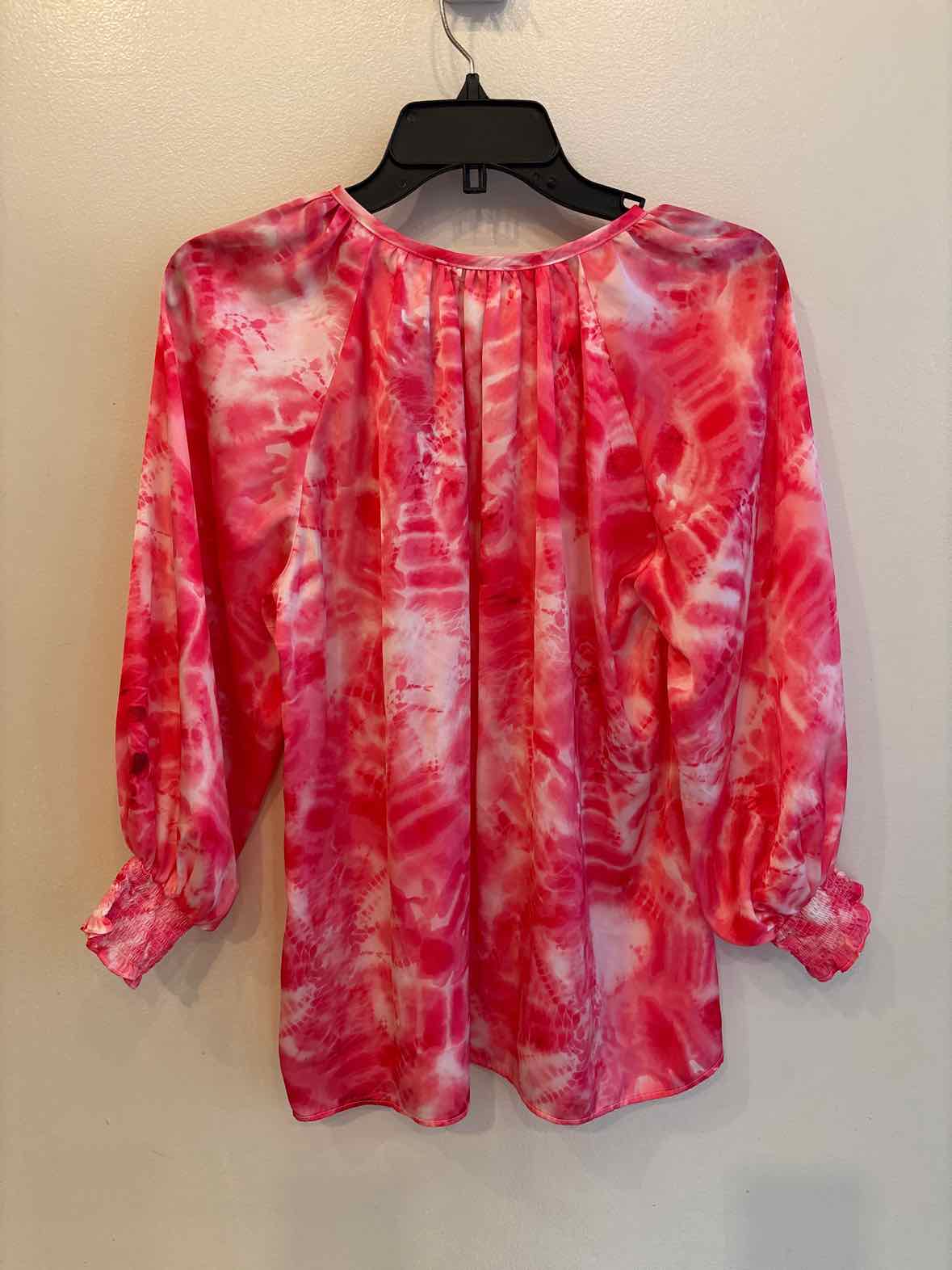 Ramy Brook Pink and White Size M Shirt