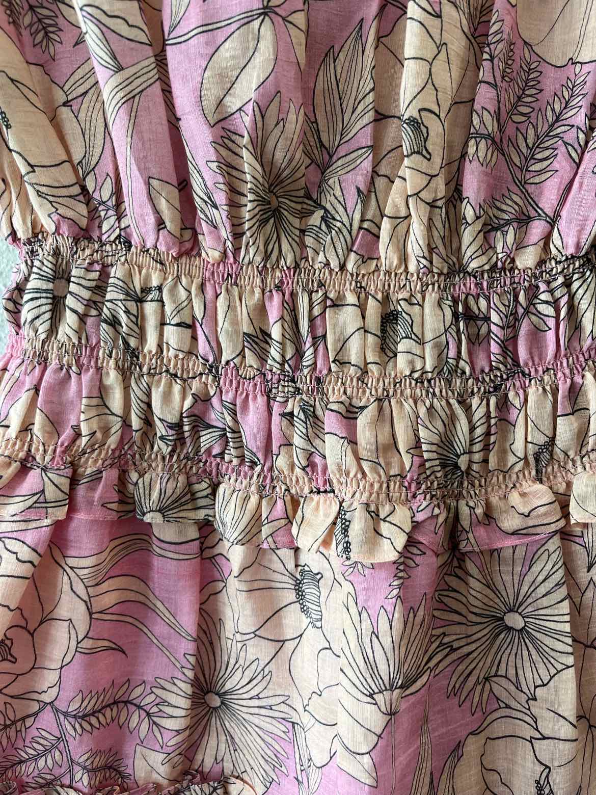Alexis Pink and Pearl Size XS Dress