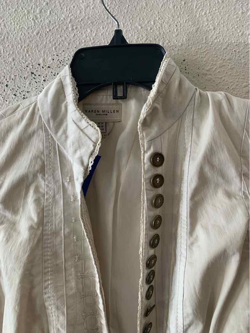 Karen Millen Cream Size 10 Vest