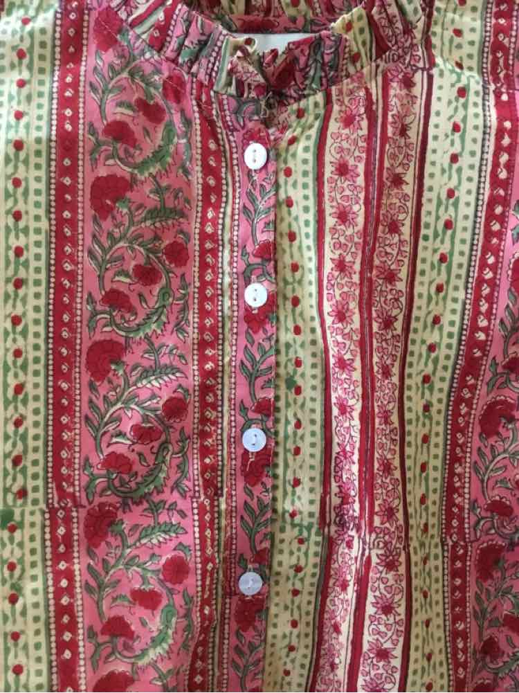 Fox & Hen Red and Pink Size XS Shirt