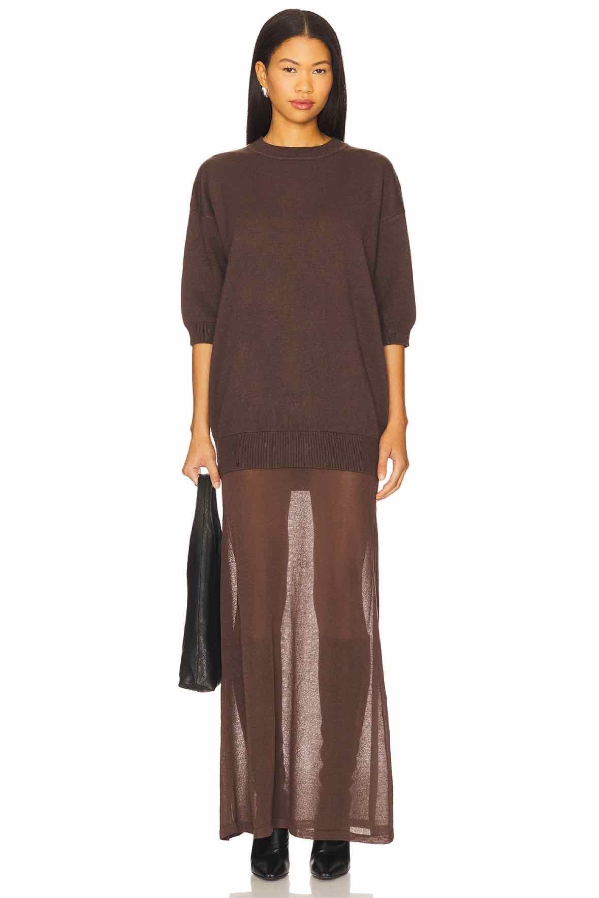 SER.O.YA Brown Size XS Dress