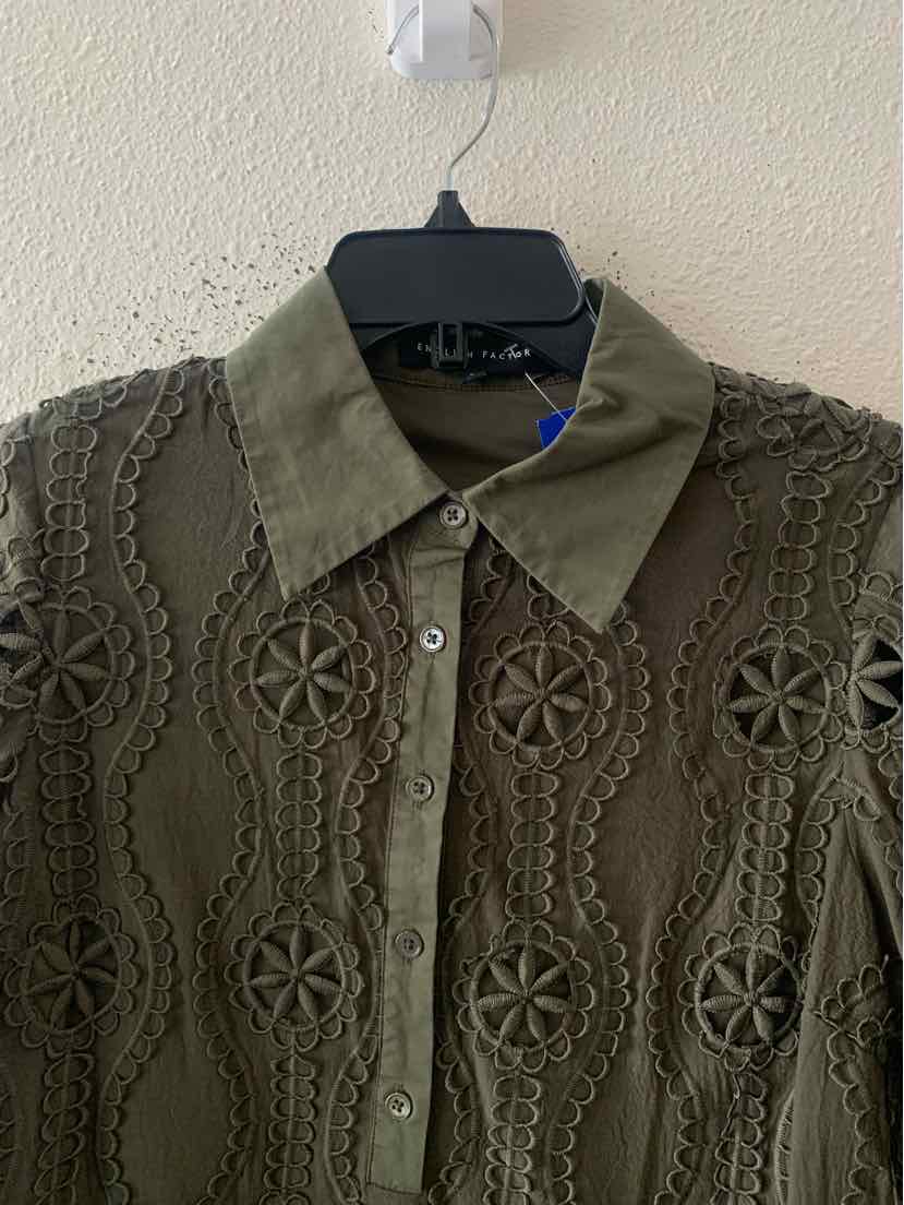 English Factory Olive Size S Dress