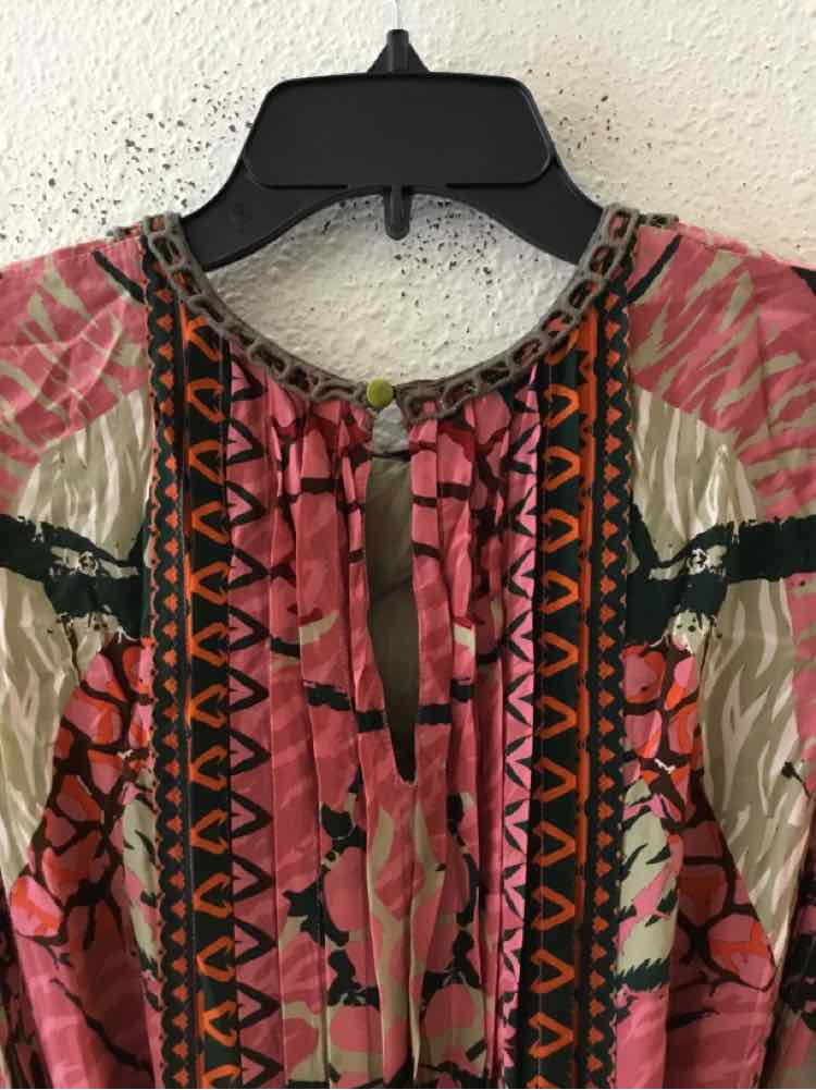 Siddhartha Bansal Pink and Green Size XS Dress