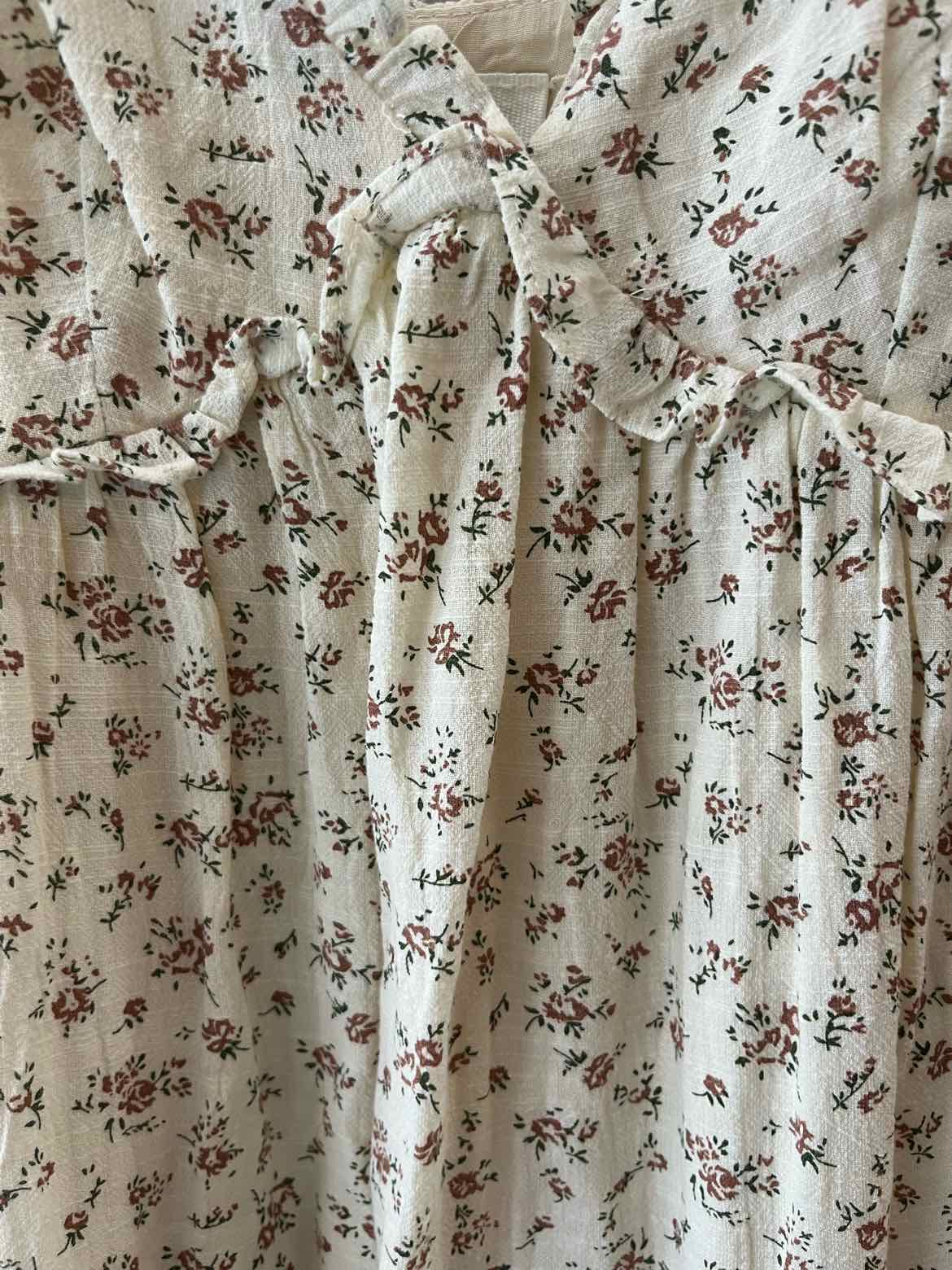 Storia White Multi Size S Dress