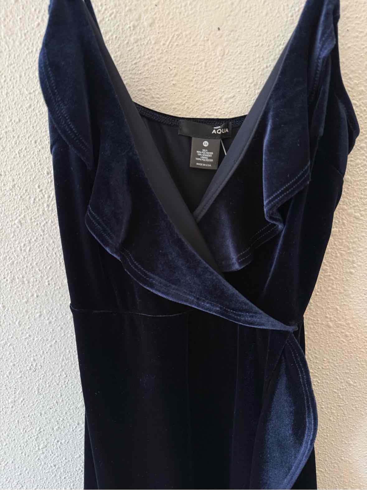 Aqua Midnight Blue Size XS Dress