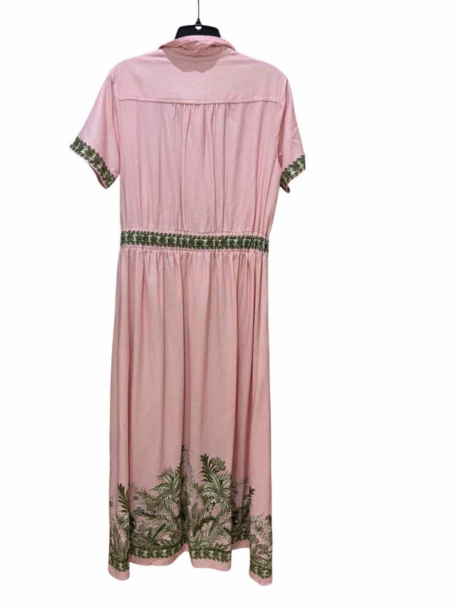 Max Studio Light Pink and Green Size S Dress