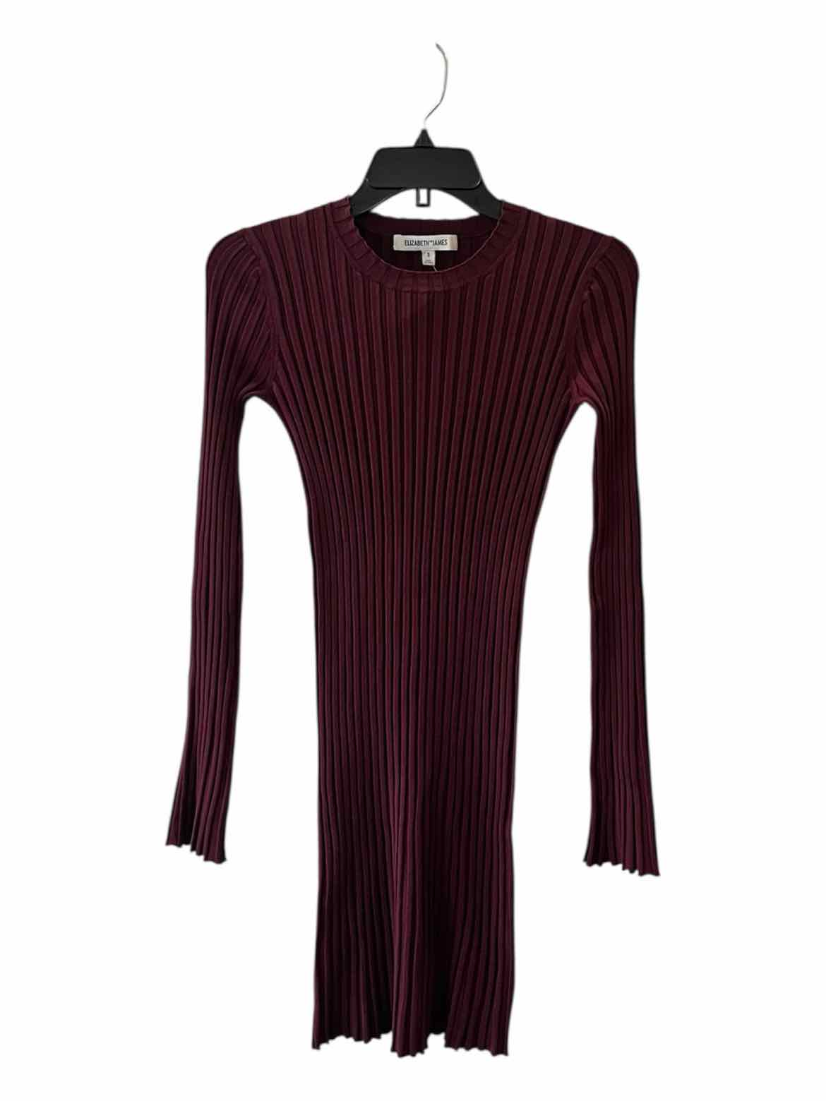 Elizabeth and James Maroon Size S Dress