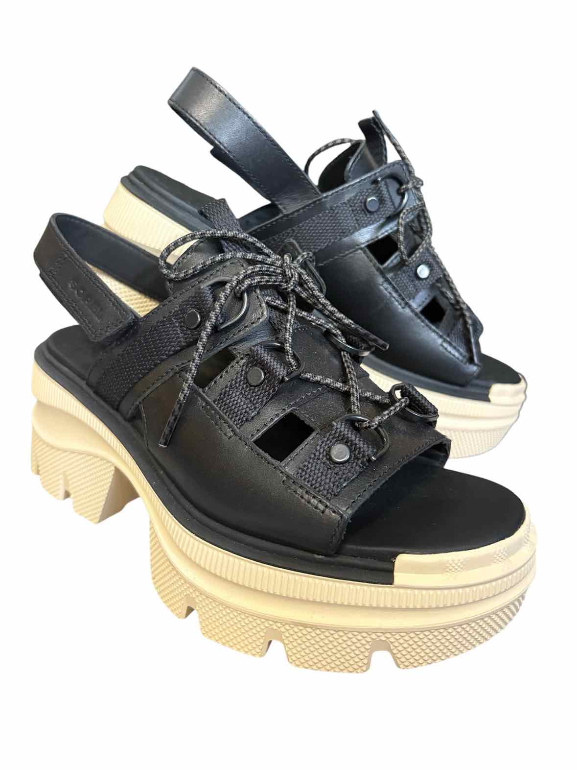 Sorel Black and white Size 8.5 Shoes