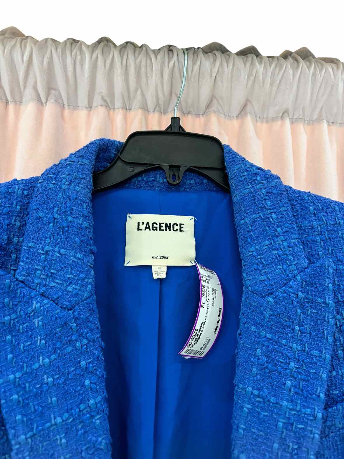 L'Agence Blue Size 12 Blazer