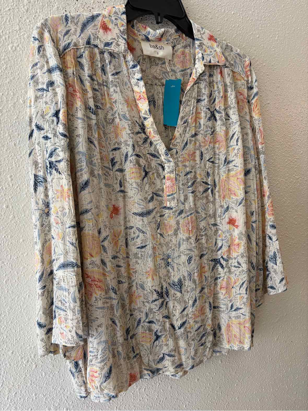 Ba&sh Cream Multi Size S Shirt