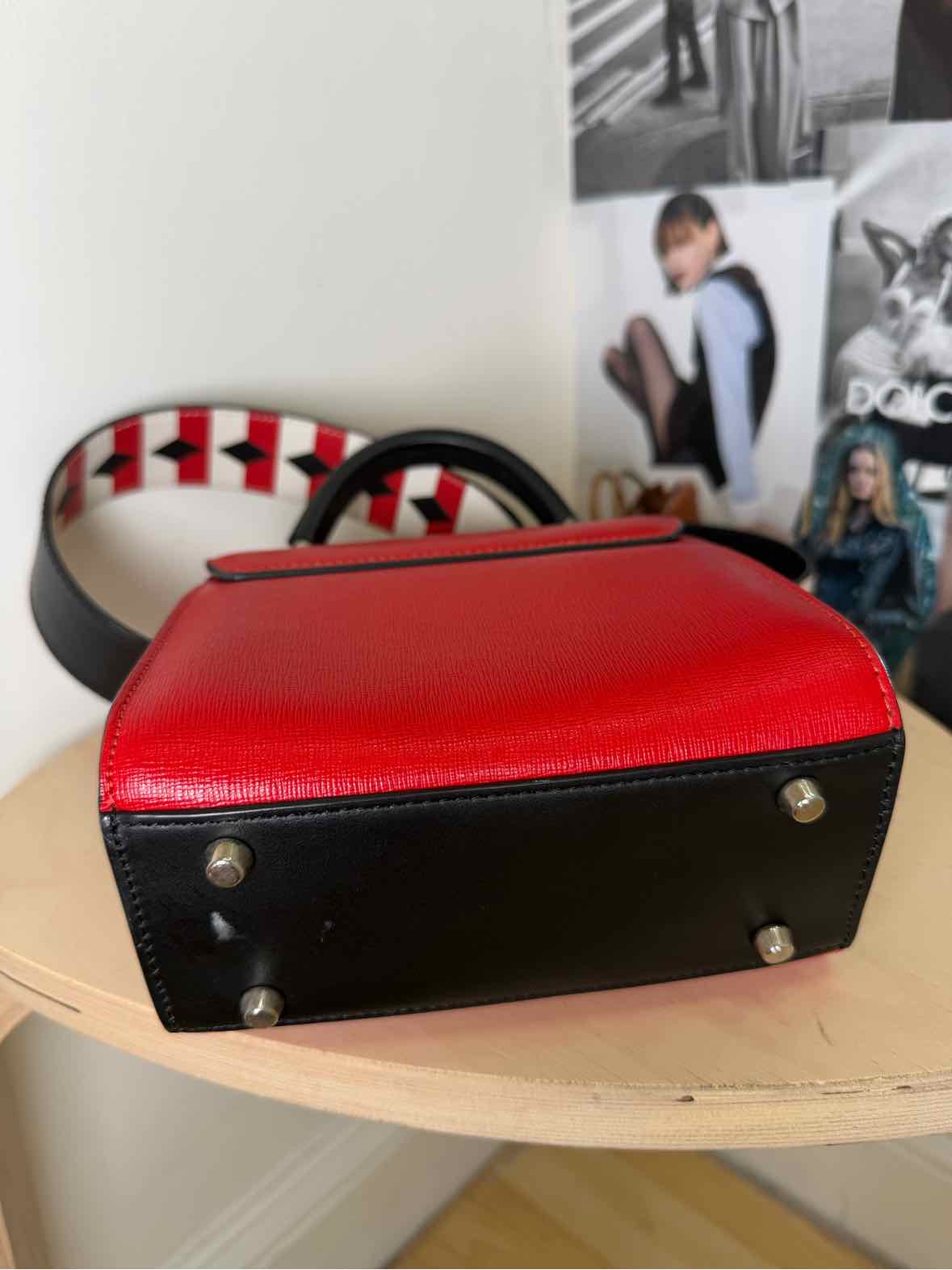 Le Petit Joueurs Red Handbag