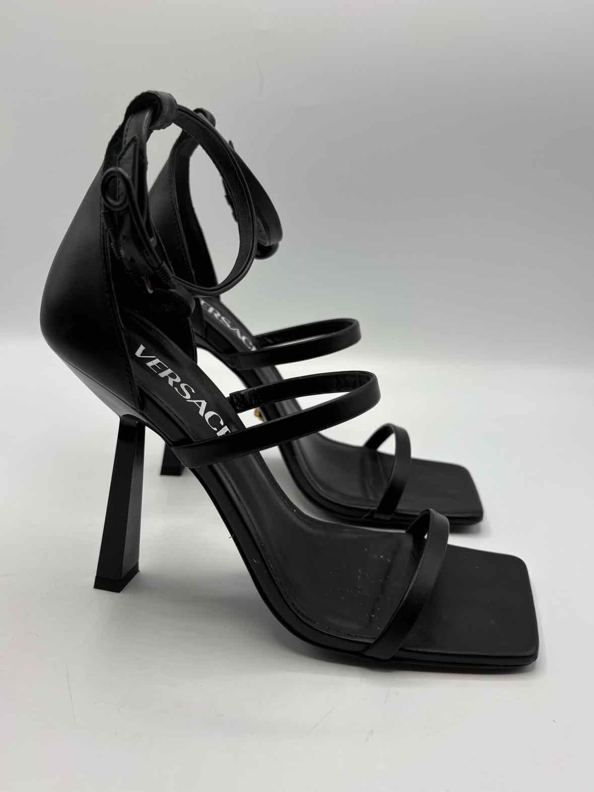 Versace Black Size 36.5 Shoes