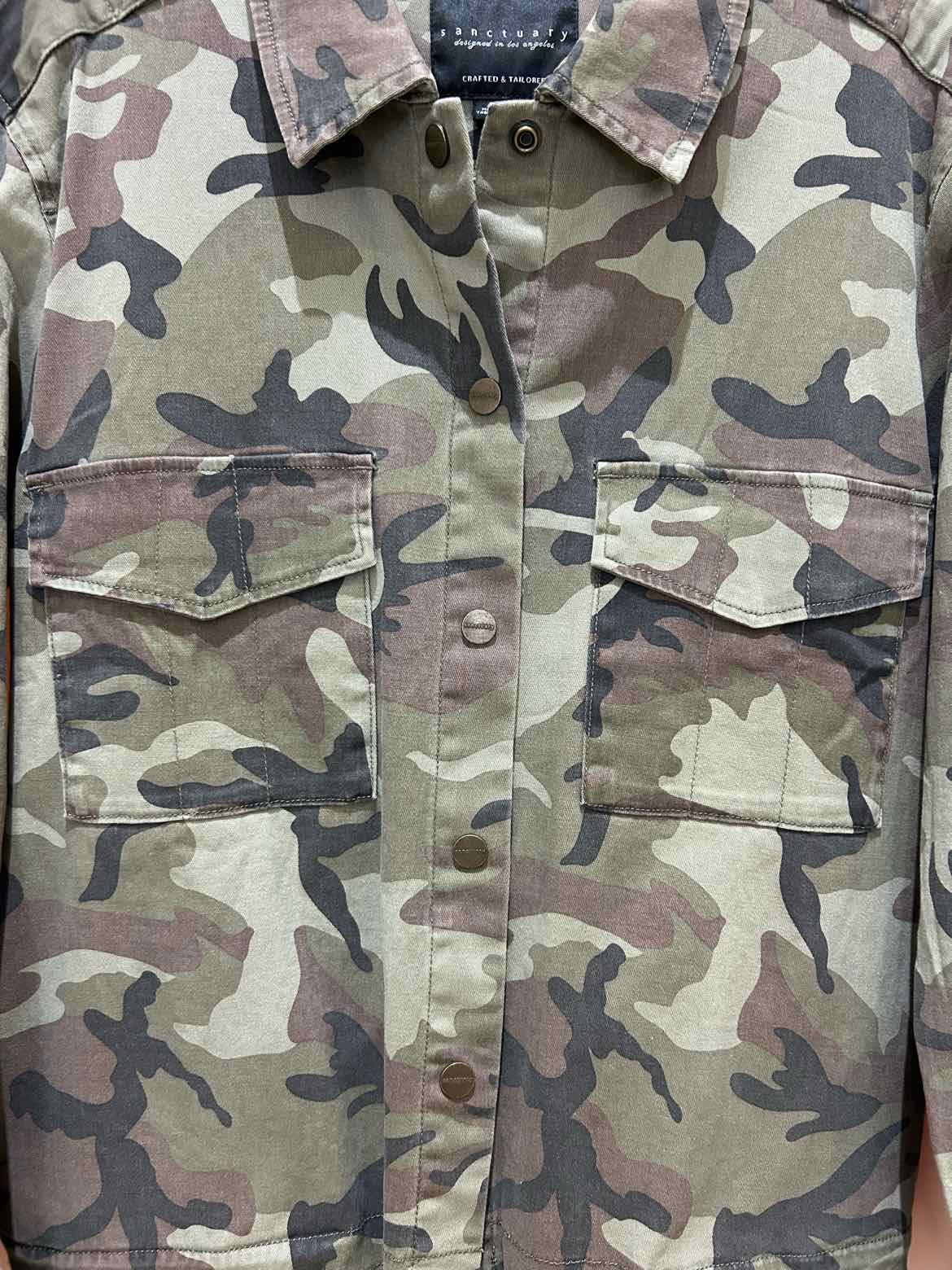 santuary Camo Size S Jacket