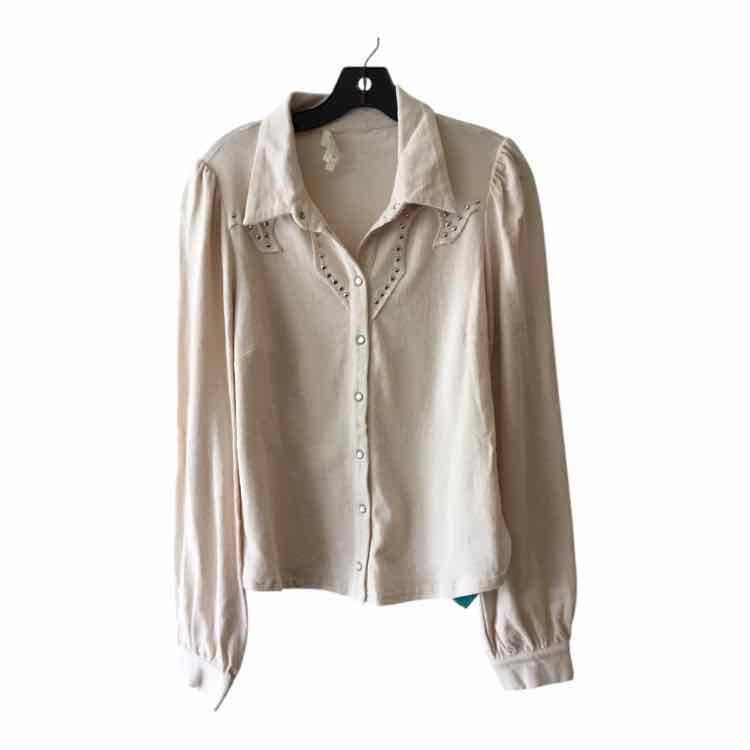 taelyn Cream Size L Shirt