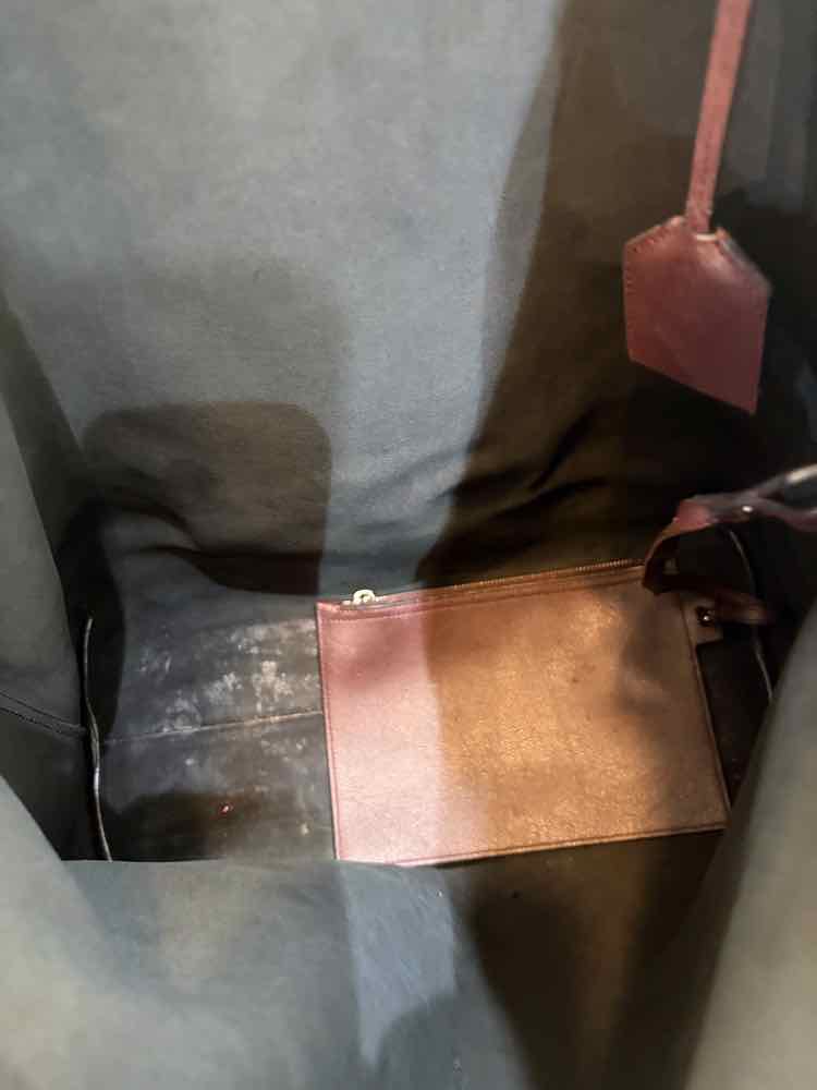 Saint Laurent Red/Brown Handbag