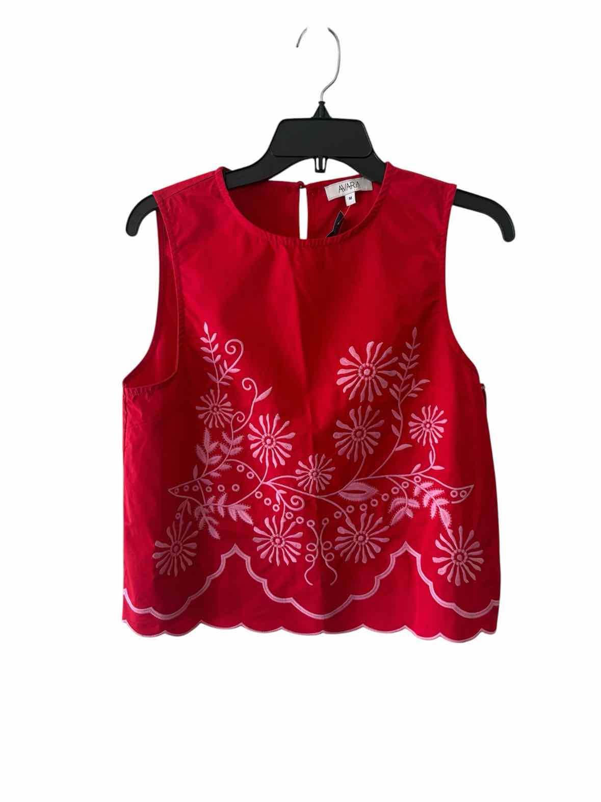 AVARA Red and Pink Size M Shirt