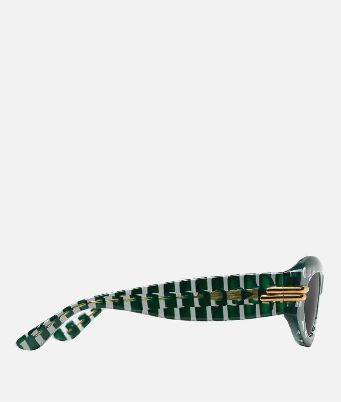 Bottega Veneta Sea Green Sunglasses