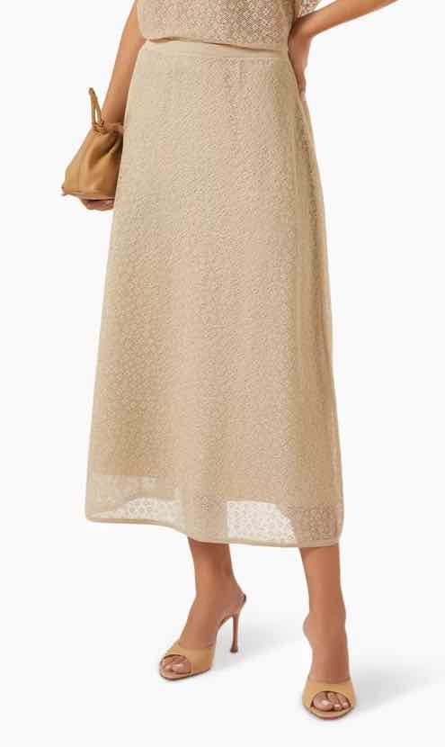Theory Brown Size L Skirt
