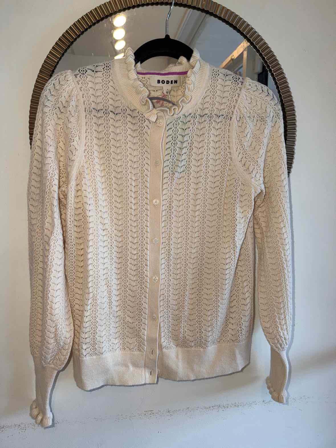 Boden Cream Size S Sweater